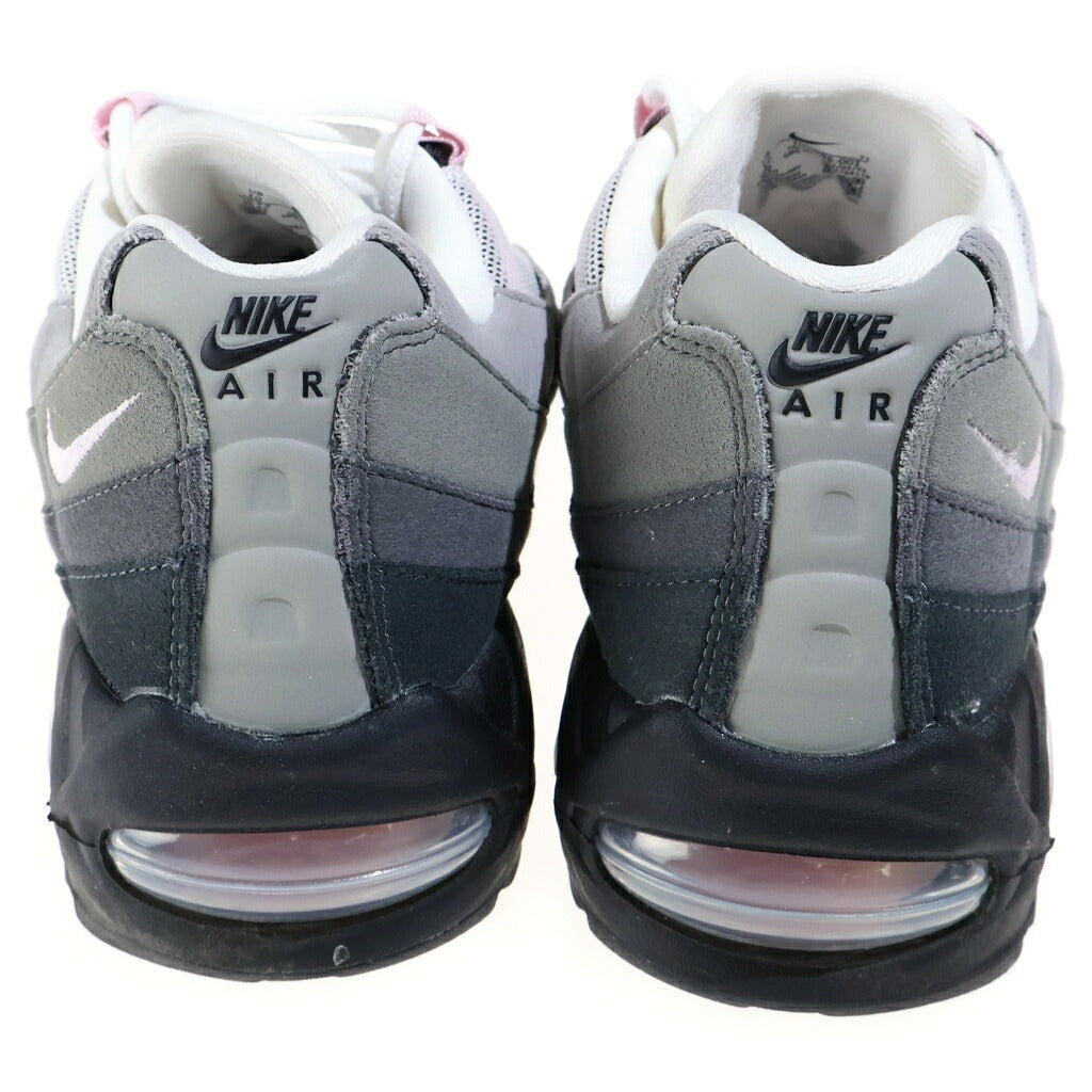 NIKE(ナイキ) WMNS AIRMAX 95 OG BIG BUBBLE PINK FOAM ウィメンズ エアマックス95 ビッグバブル ピンクフォーム ローカットスニーカー グレー/ピンク US10/27cm HJ5996-001