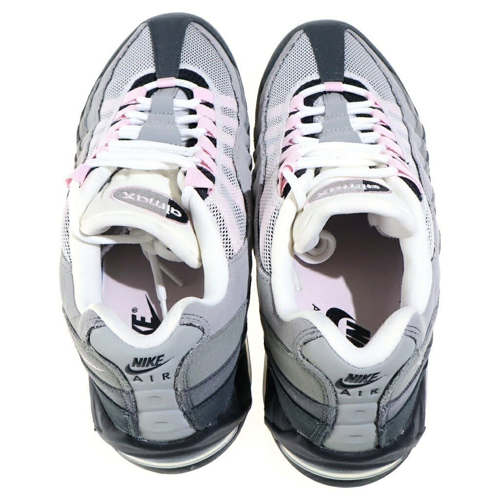 NIKE(ナイキ) WMNS AIRMAX 95 OG BIG BUBBLE PINK FOAM ウィメンズ エアマックス95 ビッグバブル ピンクフォーム ローカットスニーカー グレー/ピンク US10/27cm HJ5996-001