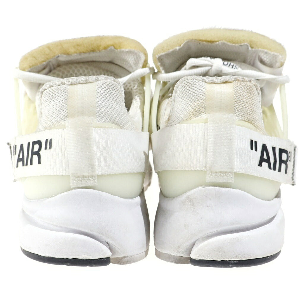 NIKE(ナイキ) ×OFF-WHITE THE 10 AIR PRESTO オフホワイト ザテン エアプレスト ローカットスニーカー ホワイト US7/25cm AA3830-100