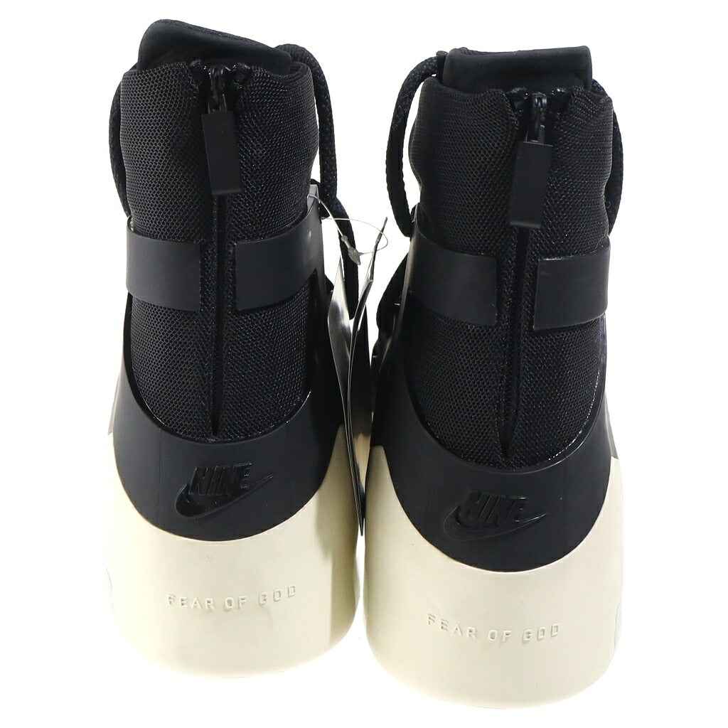 NIKE(ナイキ) ×FEAR AIR FEAR OF GOD 1 フィアオブゴッド エアフィアオブゴッド1 ハイカットスニーカー ブラック US7/25cm AR4237-001