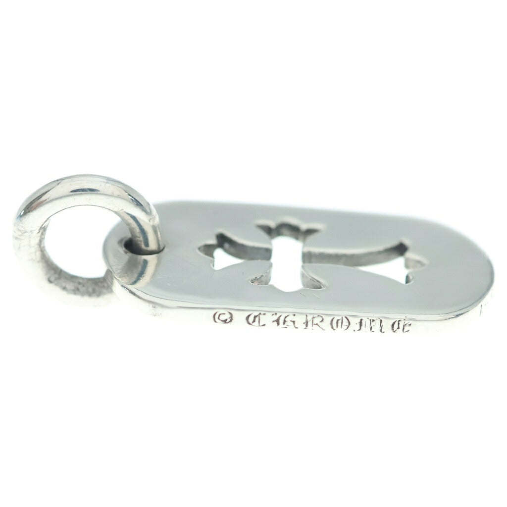 CHROME HEARTS(クロムハーツ) D TAG SML CO CRS カットアウトクロスドッグタグ スモール ペンダントトップ シルバー BCA242