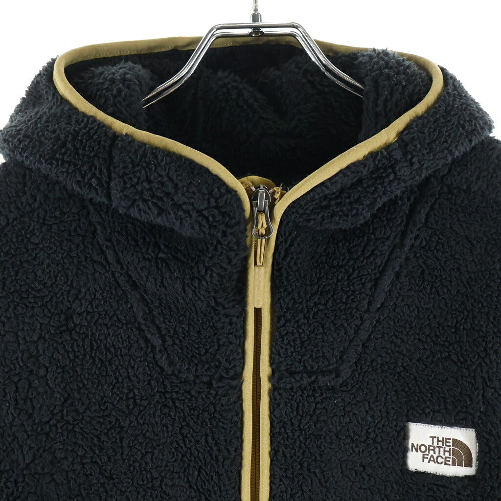 THE NORTH FACE(ザノースフェイス) 19AW CAMPSHIRE PULLOVER HOODIE キャンプシェア フリース ハーフジッププルオーバーフーディー パーカー ブラウン/ブラック NF0A3YRS