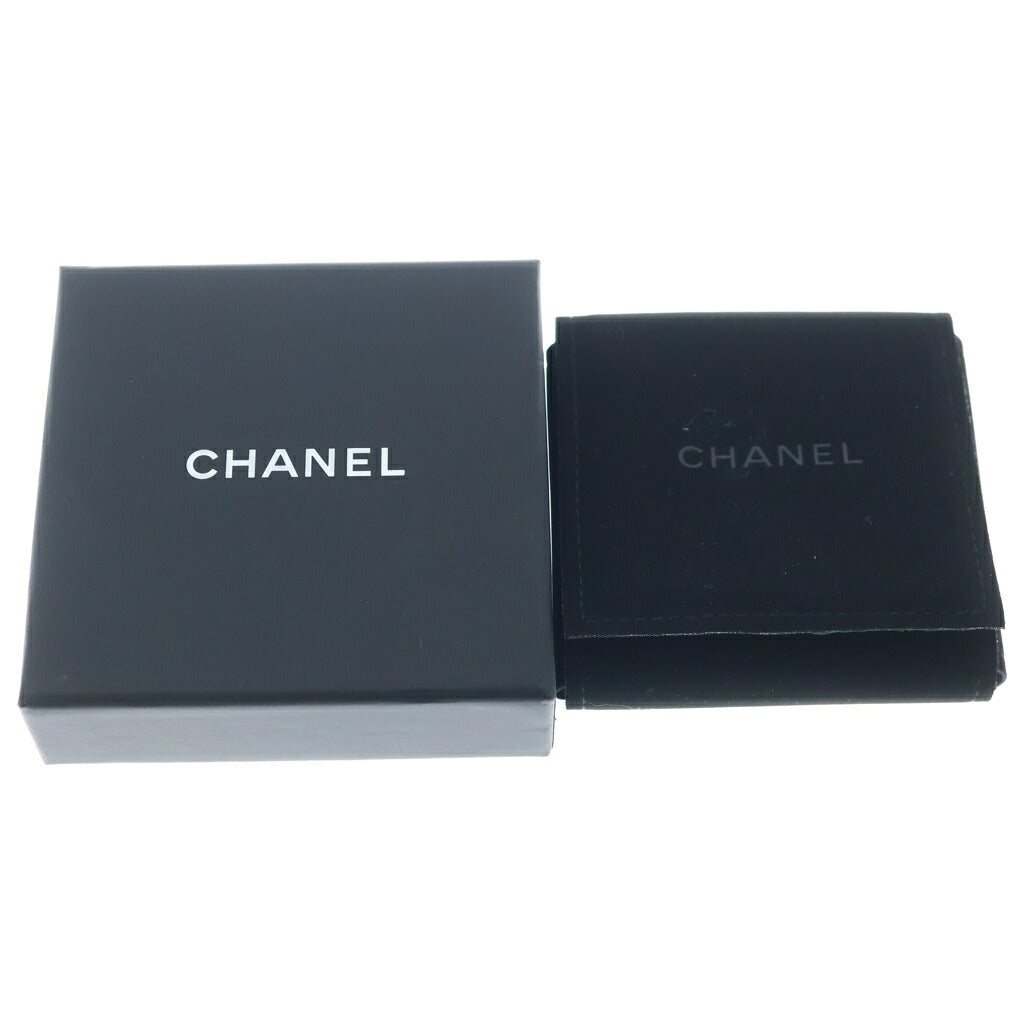 CHANEL(シャネル) ココマーク ラインストーン フープピアス セット シルバー
