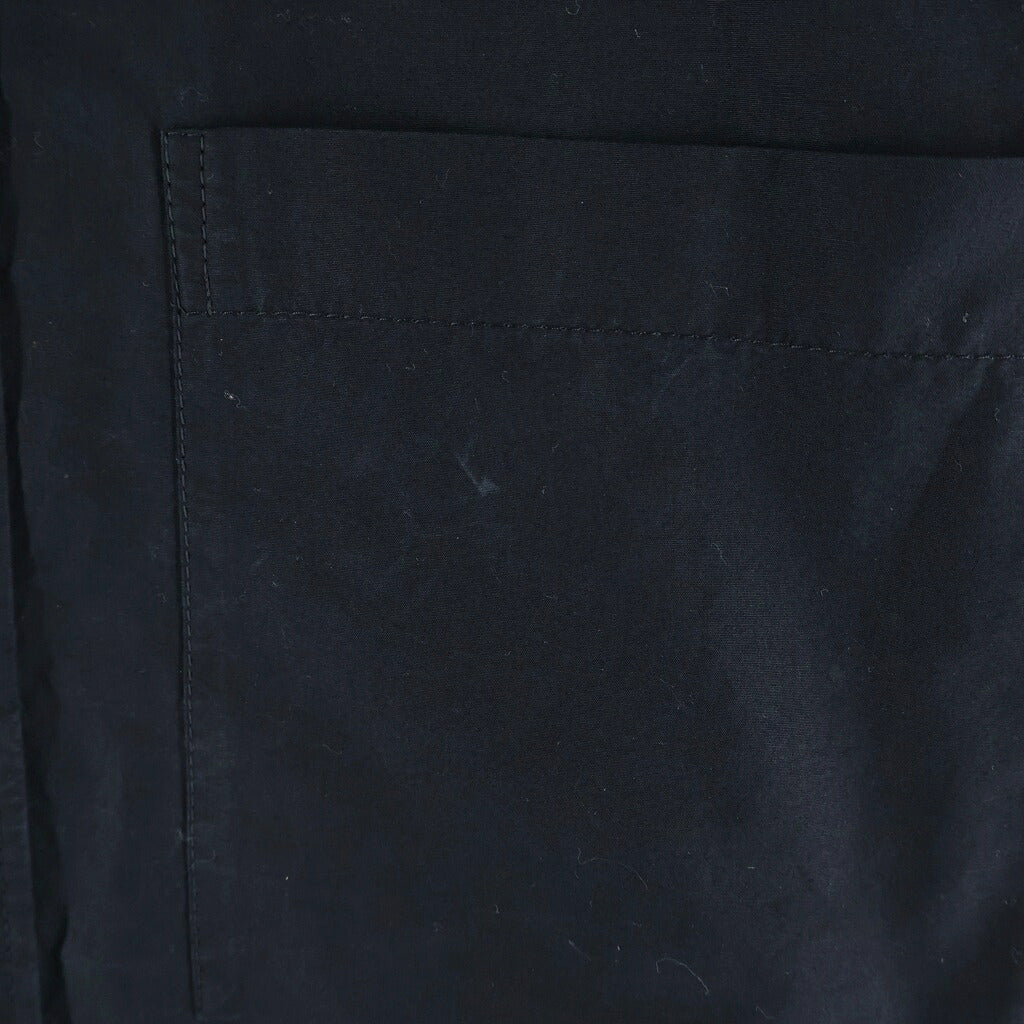 BALENCIAGA(バレンシアガ) Stencil Type Hybrid Oversized Shirt ステンシルテープ ハイブリッド オーバーサイズド 長袖シャツ ブラック 783840 TNM60