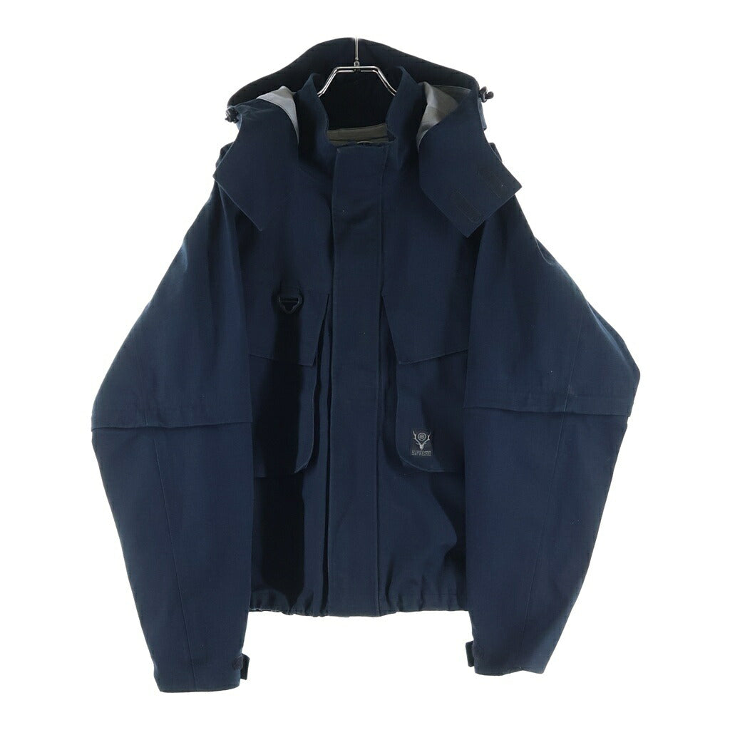 SUPREME(シュプリーム) 21SS ×SOUTH2 WEST8 River Trek Jacket サウスツーウエストエイト リップストップ リバートレック フーデッドジャケット ネイビー