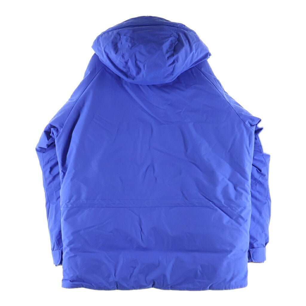 Marmot(マーモット) ×the Apartment MAMMOTH PARKA アパートメント マンモスパーカー フーデッドダウンジャケット ブルー/イエロー TOMOJL66GL