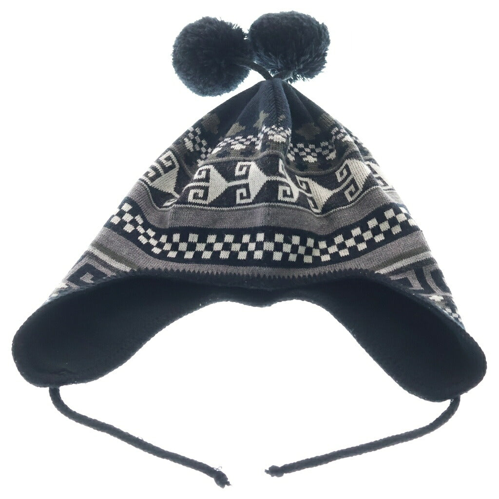 SUPREME(シュプリーム) 09AW Earflap Peruvian Hat イヤーフラップ ペルビアンハット 帽子 ブラック