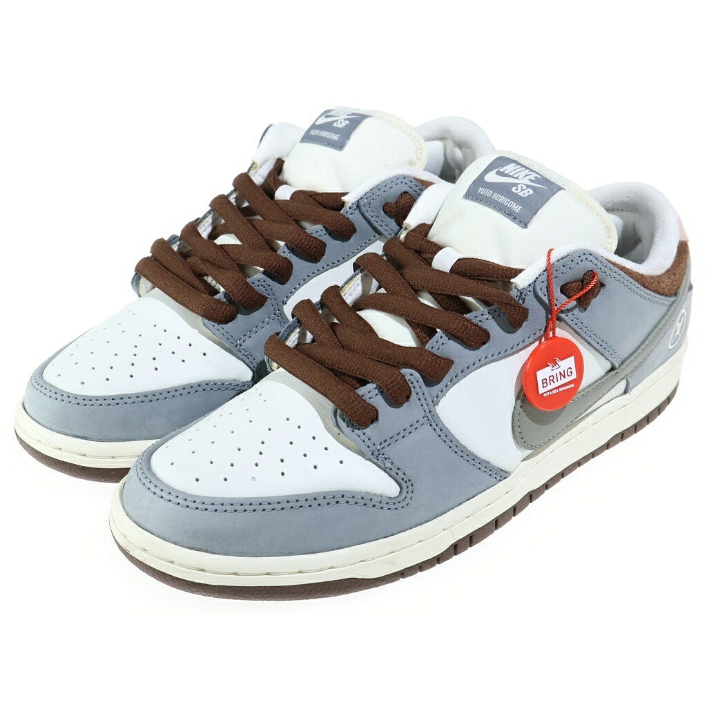 NIKE SB(ナイキエスビー) ×Yuto Horigome DUNK LOW 堀米 雄斗 ダンク ローカットスニーカー グレー US10/28cm FQ1180-001