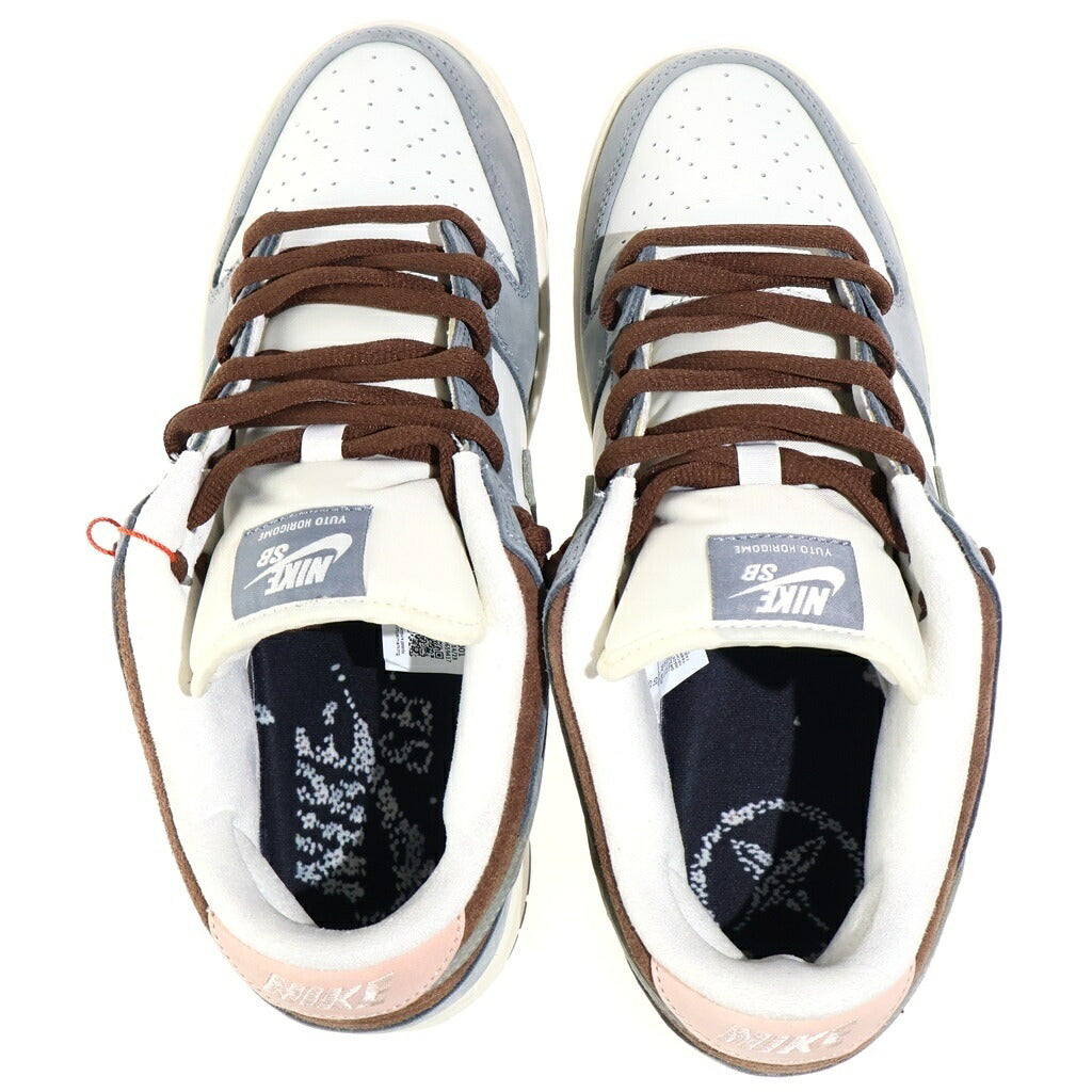 NIKE SB(ナイキエスビー) ×Yuto Horigome DUNK LOW 堀米 雄斗 ダンク ローカットスニーカー グレー US10/28cm FQ1180-001