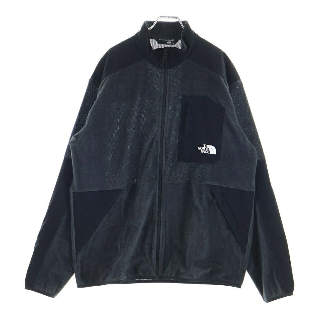 THE NORTH FACE(ザノースフェイス) LAYBACK MID JACKET レイバックミッドジャケット 切替 フリースジャケット グレー/ブラック NA72410