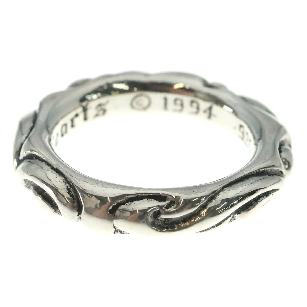 CHROME HEARTS(クロムハーツ) SCRL BAND スクロールバンド リング シルバー BCA351