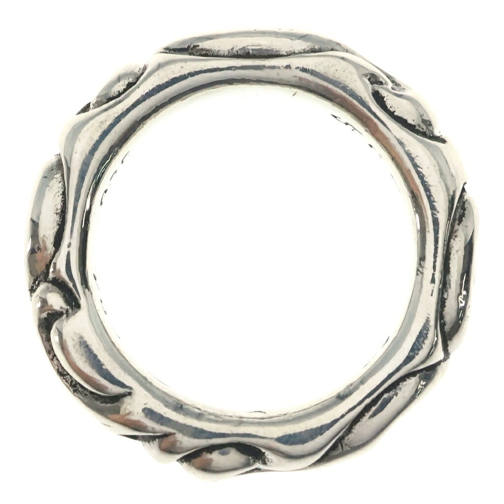 CHROME HEARTS(クロムハーツ) SCRL BAND スクロールバンド リング シルバー BCA351