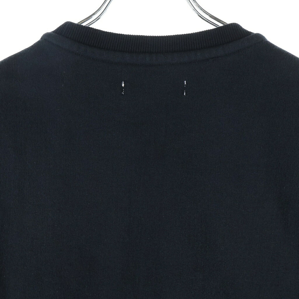 nonnative(ノンネイティブ) DWELLER CREW PULLOVER COTTON SWEAT ドゥエラー コットン プルオーバー クルーネックスウェット トレーナー ブラック NN-C4006