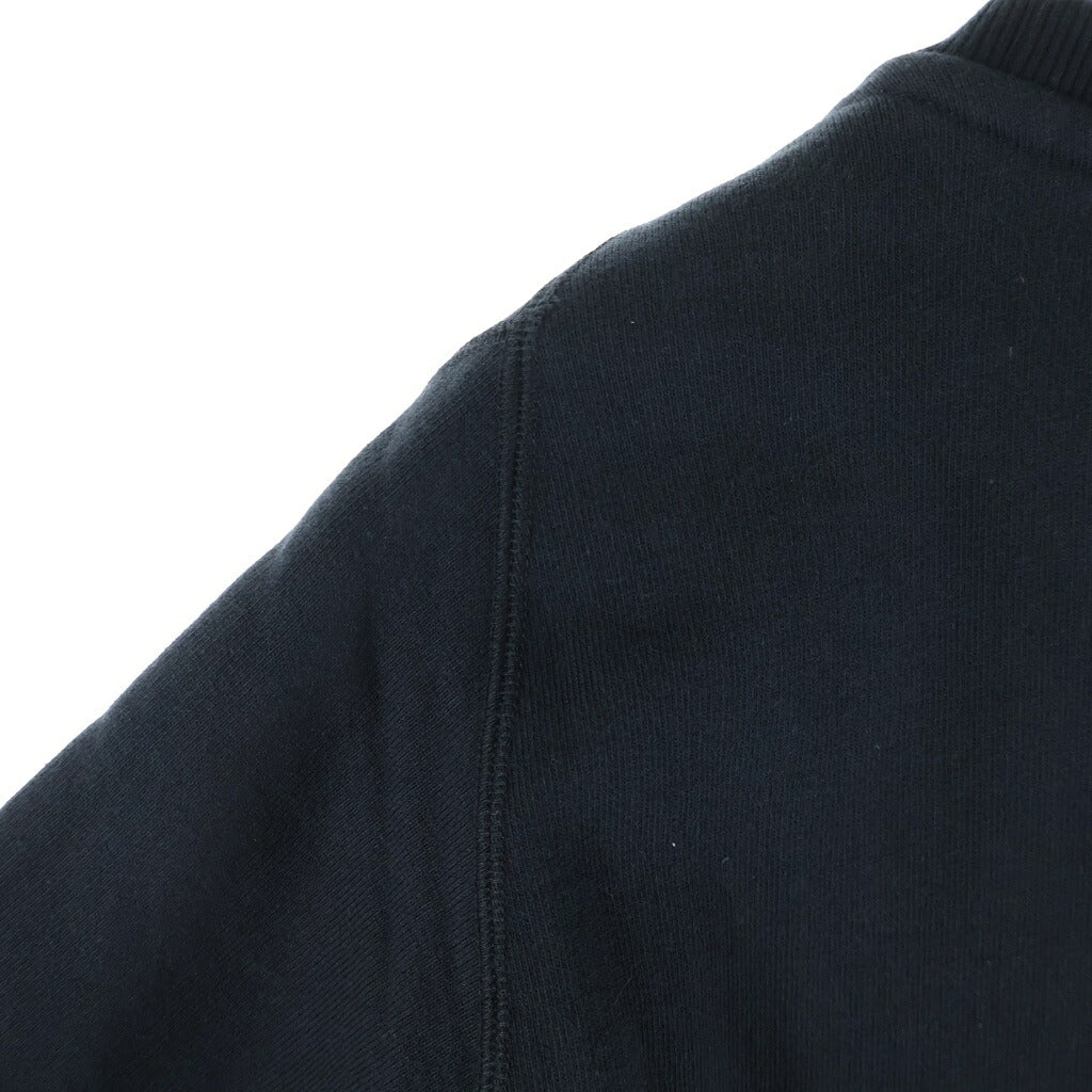 nonnative(ノンネイティブ) DWELLER CREW PULLOVER COTTON SWEAT ドゥエラー コットン プルオーバー クルーネックスウェット トレーナー ブラック NN-C4006