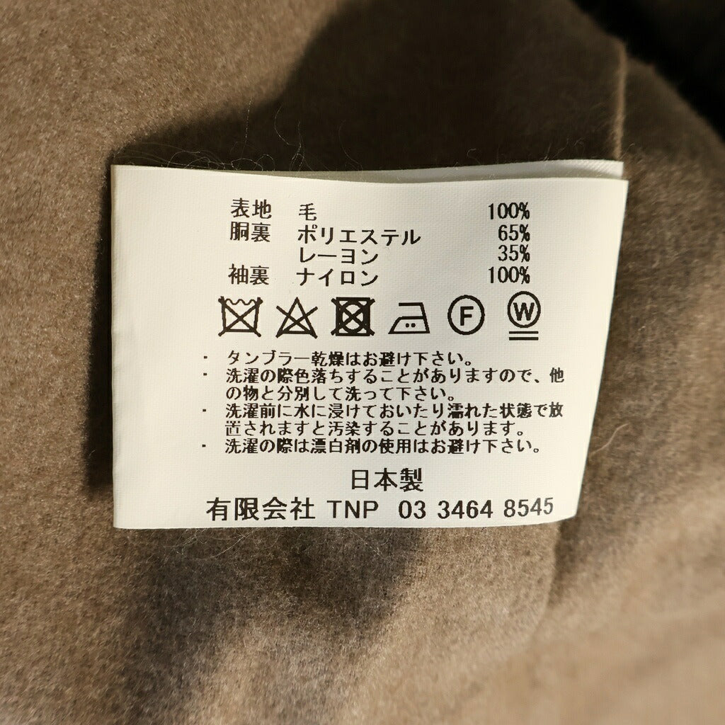 nonnative(ノンネイティブ) 18AW MANAGER 3B JACKET WOOL GLEN PLAID マネージャー ウール グレンプレイド シングル3Bテーラードジャケット ブラウン NN-J3411
