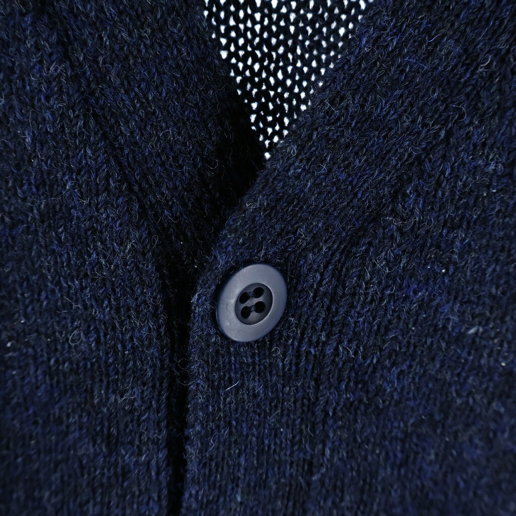 nonnative(ノンネイティブ) DWELLER CARDIGAN WOOL YARN ドゥエラー ウールヤーン ニットカーディガン ネイビー NN-K4205