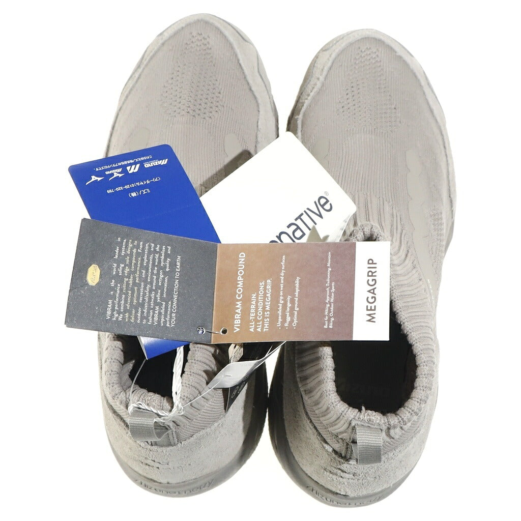 MIZUNO(ミズノ) ×nonnative WAVE MUJIN LS MID GTX ノンネイティブ ウェーブムジン ゴアテックス ミッドカットスニーカー ベージュ US9/27cm D1GD261501