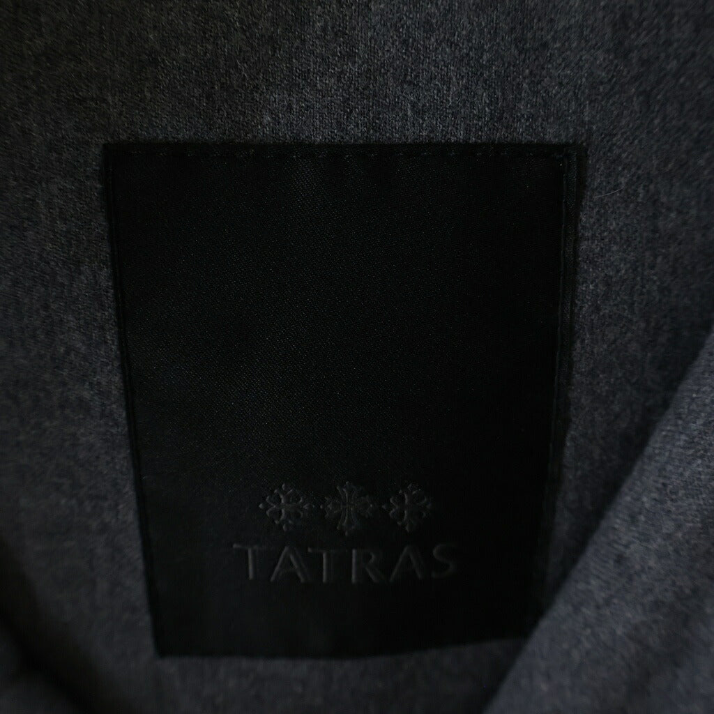 TATRAS(タトラス) 20AW AGORDO アゴルド ウール フーデッド ダウンジャケット グレー MTK20A4148