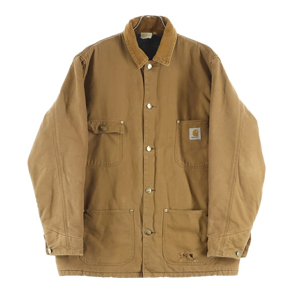 CARHARTT(カーハート) 80S-90S VINTAGE ミシガンチョアコート ダック地ジャケット カバーオール ブラウン