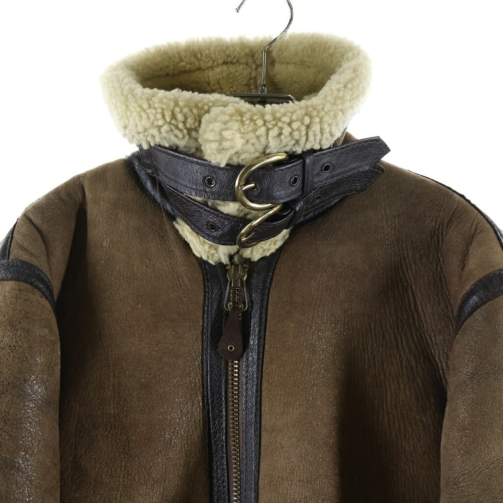 SCHOTT(ショット) TYPE B-3 USA製 ムートン レザーフライトジャケット