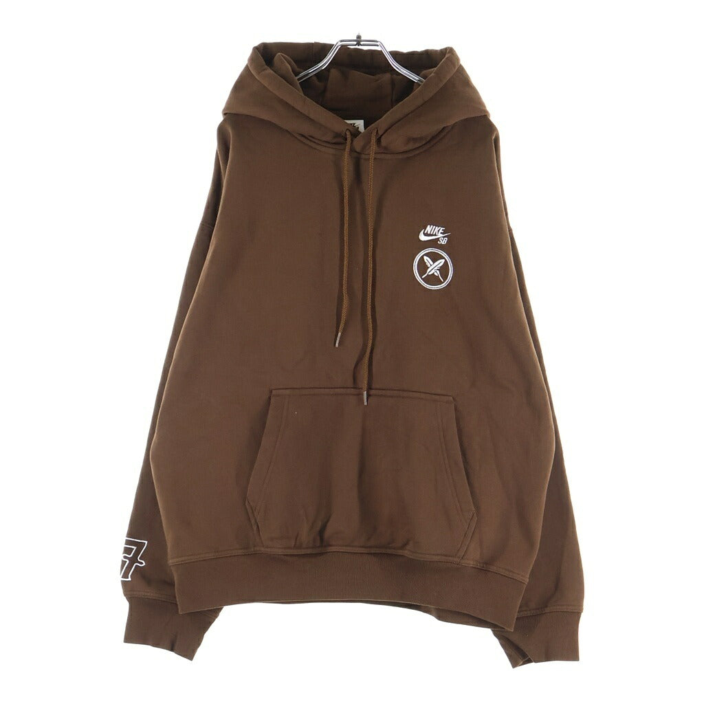 NIKE SB(ナイキエスビー) × YUTO HORIGOME SKATEBOARD FLEECE PULLOVER PARKA 堀米雄斗 スケートボード フリース フーデッド プルオーバー パーカー ブラウン FN0552-259
