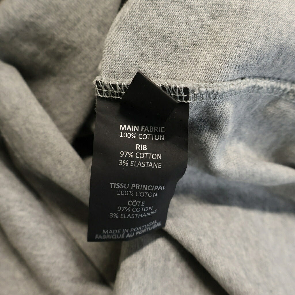 VETEMENTS(ヴェトモン) Horizontal Cut Up Logo Tee カットアップロゴ クルーネック半袖Tシャツ カットソー グレー