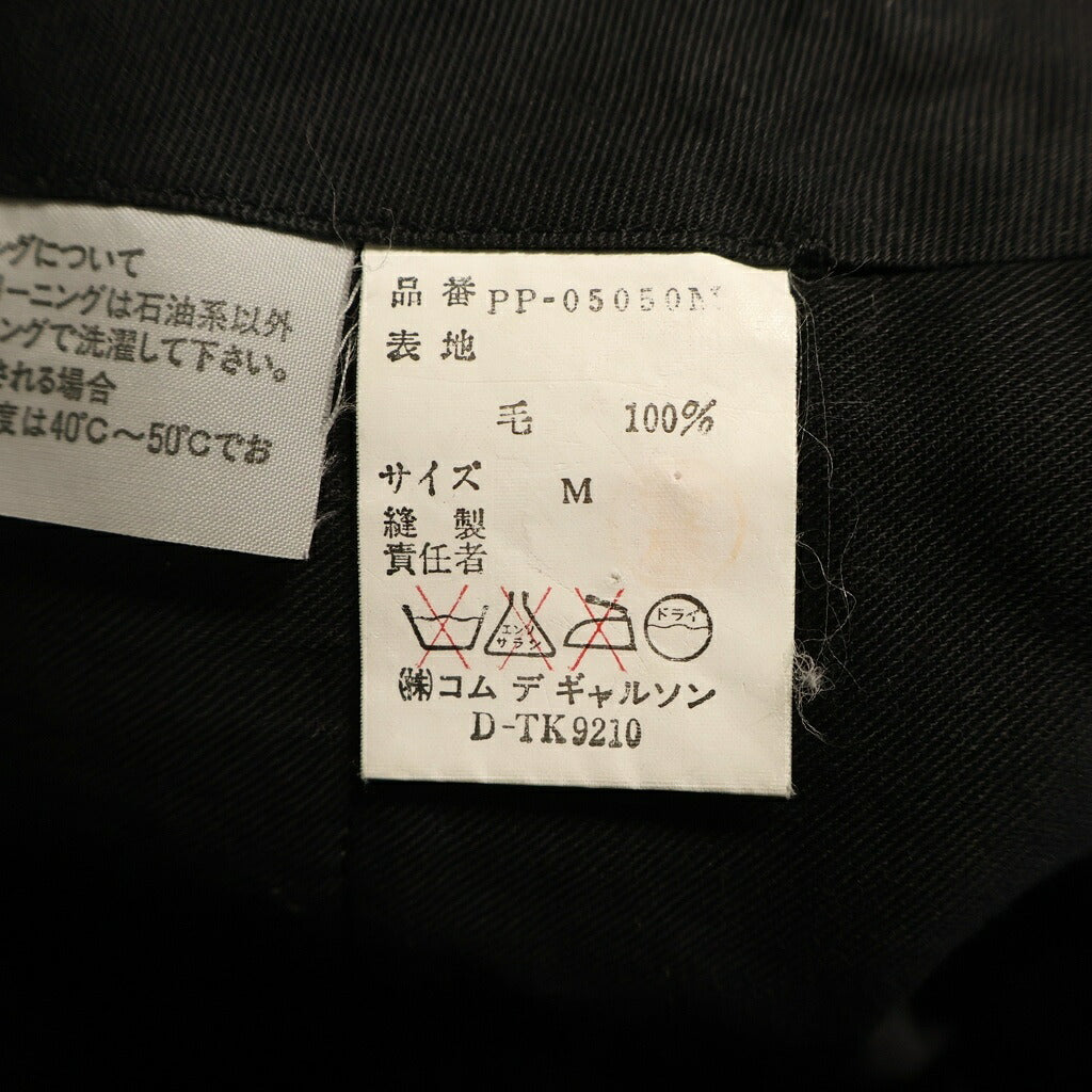 COMME des GARCONS HOMME PLUS(コムデギャルソンオムプリュス) ウール 1タック スラックスパンツ グレー PP-05050M
