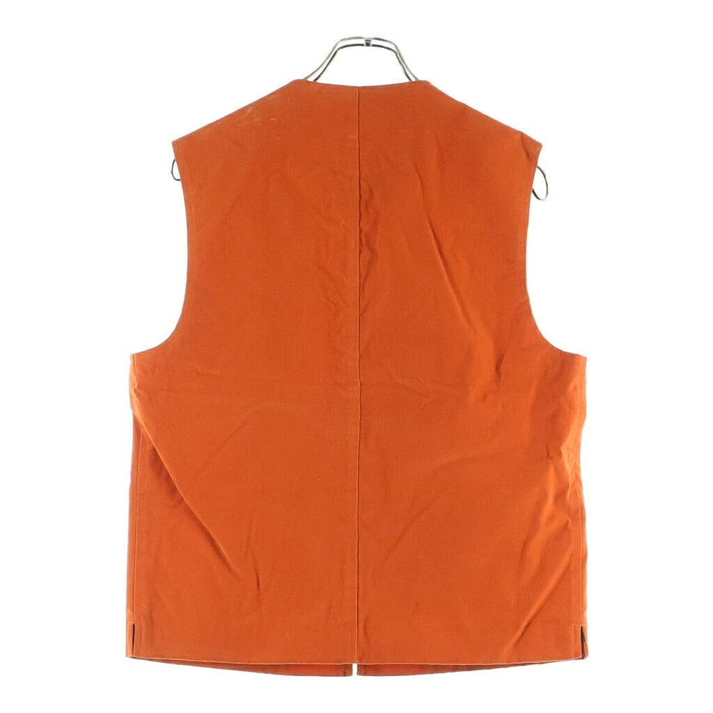 COMME des GARCONS HOMME PLUS(コムデギャルソンオムプリュス) 96AW AD1996 キルティングライニング パファー ジップアップベスト オレンジ XV-01004M
