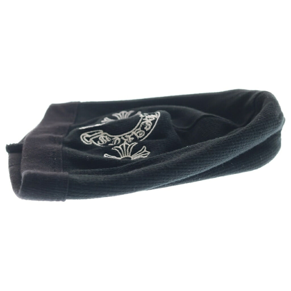 CHROME HEARTS(クロムハーツ) HORSESHOE THERMAL BEANIE ホースシューサーマルビーニー CHプラス刺繍ビーニー 帽子 ブラック