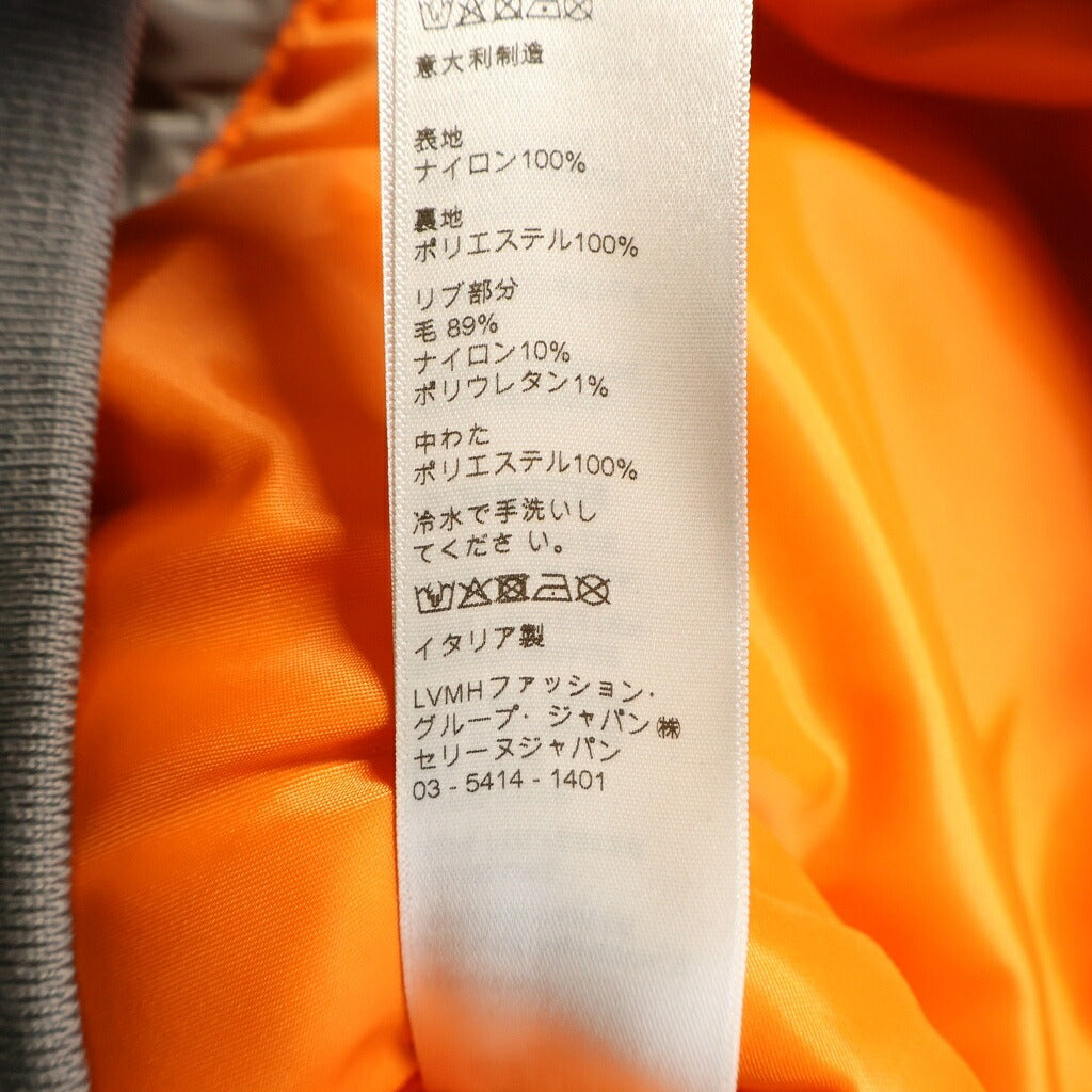 CELINE(セリーヌ) LOOSE BOMBER JACKET ルーズ バックロゴ ボンバージャケット グレー 2W426889O