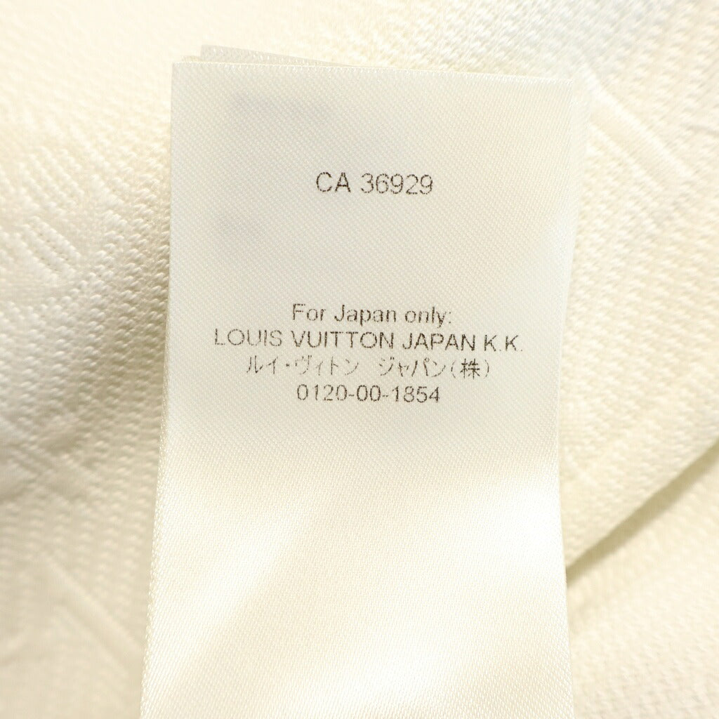 LOUIS VUITTON(ルイヴィトン) 23SS LVSE モノグラム フリース トラックジャケット ホワイト RM231Q XHM HJY45W