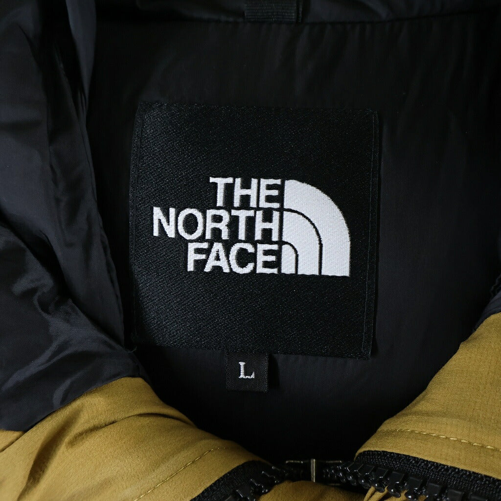 THE NORTH FACE(ザノースフェイス) BALTRO LIGHT JACKET バルトロ ライト フーデッドダウンジャケット ベージュ/ブラック ND91950