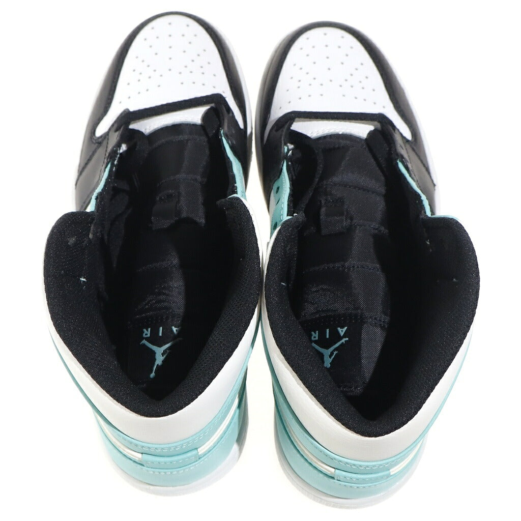 NIKE(ナイキ) AIR JORDAN 1 MID TROPICAL TWIST エアジョーダン トロピカル ツイスト ハイカットスニーカー ホワイト/ブラック/グリーン US9.5/27.5cm 554724-132
