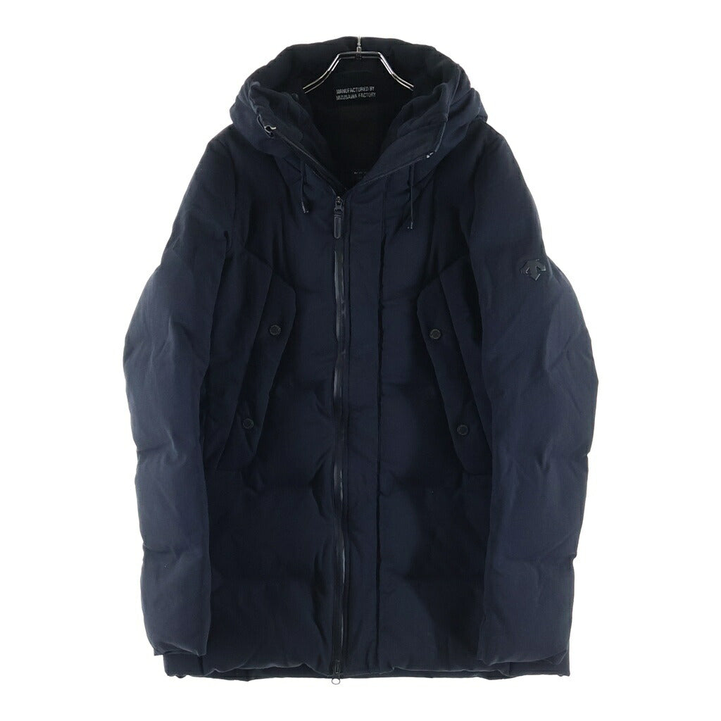 DESCENTE(デサント) MIZUSAWA DOWN JACKET 水沢ダウン オルテライン バーティカル ダウンジャケット コート ブラック DIA3573U