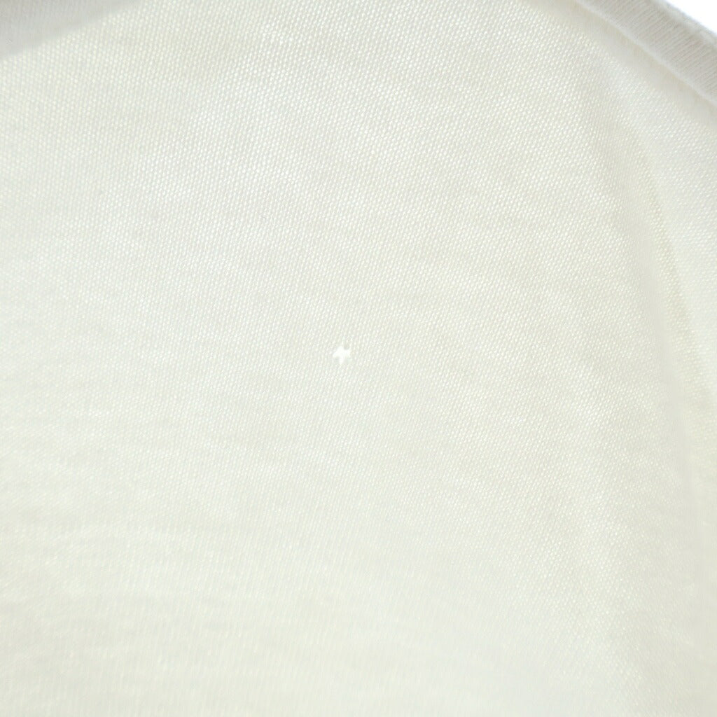 CHROME HEARTS(クロムハーツ) OLD CEMETERY CROSS S/S TEE オールド バックセメタリークロスプリント クルーネック 半袖Tシャツ カットソー ホワイト