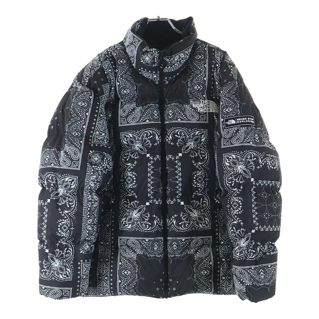 THE NORTH FACE(ザノースフェイス) NOVELTY LOFTY DOWN JACKET ノベルティ ロフティー バンダナ ダウンジャケット ブラック NJ1DM76A