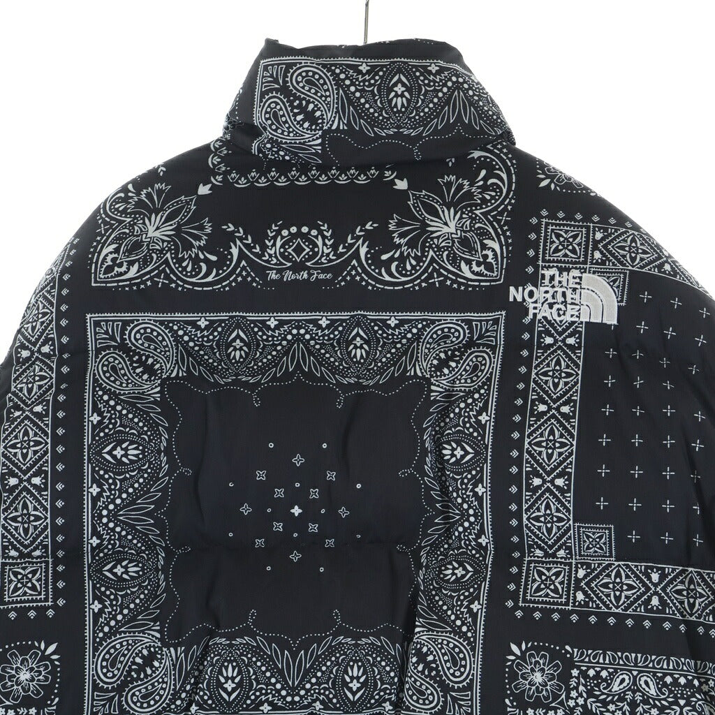 THE NORTH FACE(ザノースフェイス) NOVELTY LOFTY DOWN JACKET ノベルティ ロフティー バンダナ ダウンジャケット ブラック NJ1DM76A