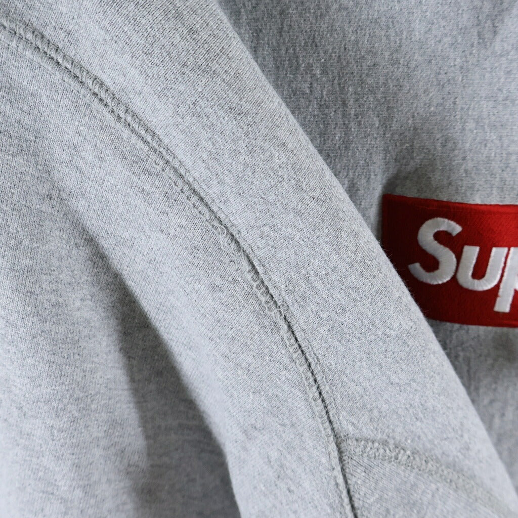 SUPREME(シュプリーム) 16AW Box Logo Hooded Sweatshirt ボックスロゴ プルオーバースウェットパーカー フーディー グレー