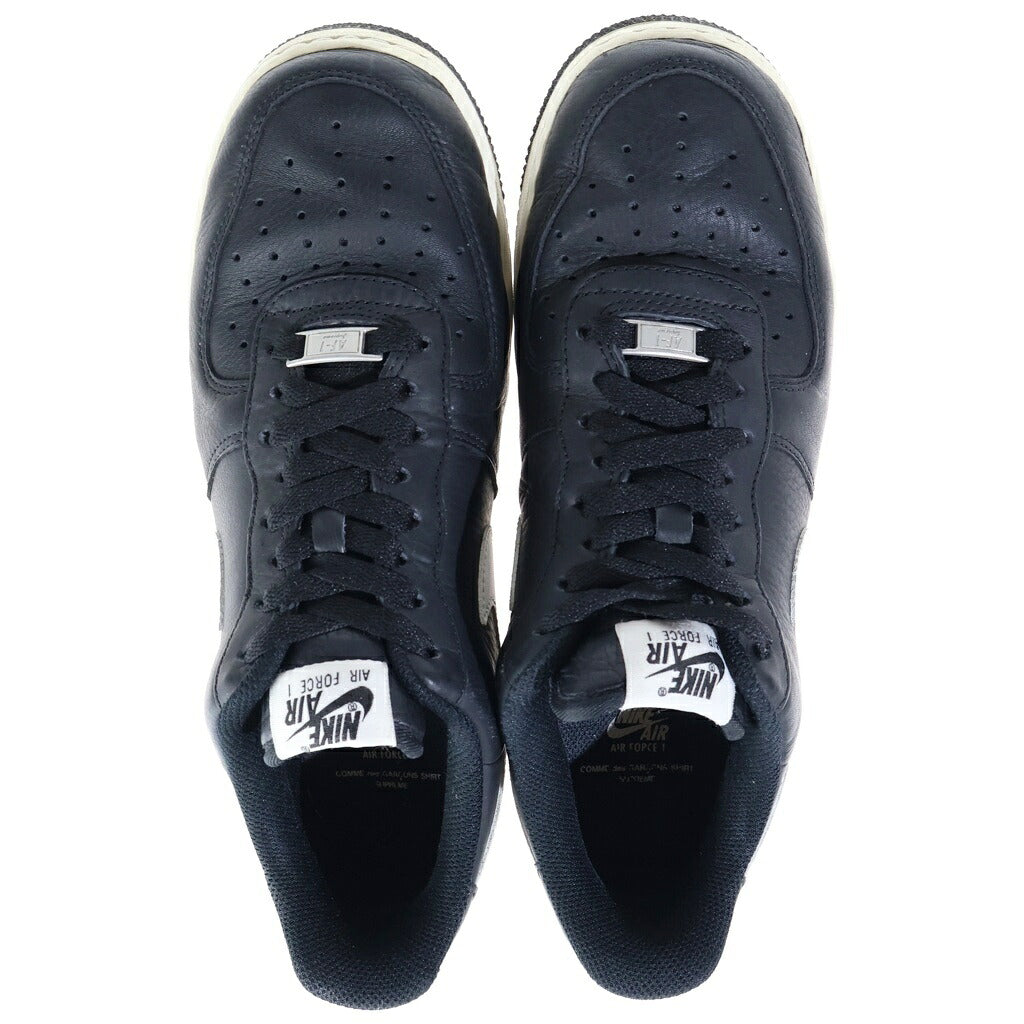 NIKE(ナイキ) ×SUPREME ×COMME des GARCONS SHIRT AIR FORCE 1 LOW シュプリーム コムデギャルソン エアフォース1 ローカットスニーカー ブラック US8.5/26.5cm AR7623-001