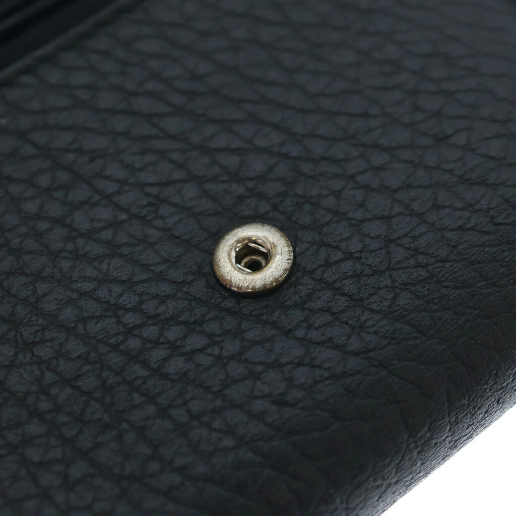 Maison Margiela(メゾンマルジェラ) ENVELOPE WALLET コンパクトレザーウォレット 三つ折り財布 ブラック S56UI0136