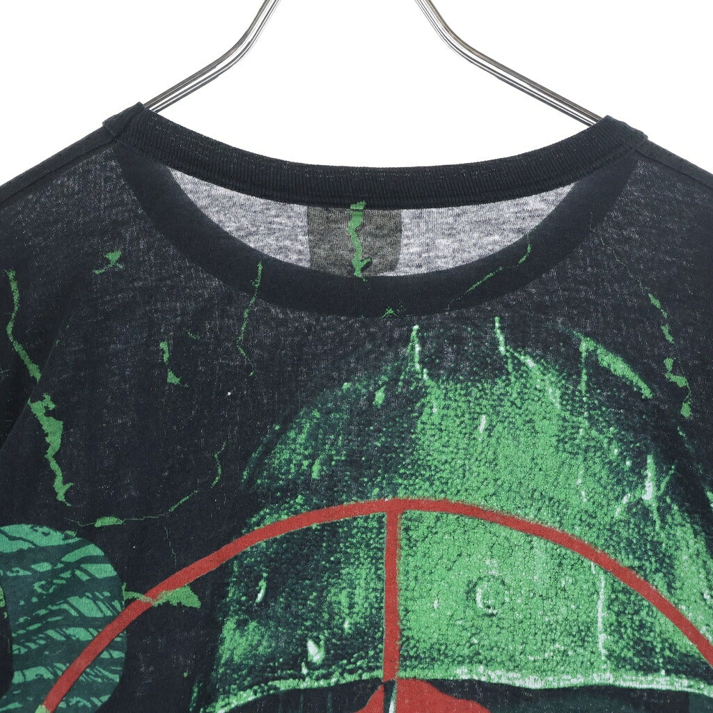 VINTAGE(ヴィンテージ) 90S VINTAGE PUBLIC ENEMY ALL OVERPRINT BACKSTAGE PASS PENMANS ヴィンテージ パブリックエネミー バックステージパス オーバープリントTシャツ 半袖クルーネックカットソー ブラック