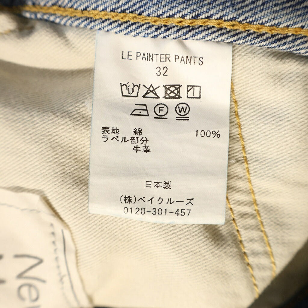 KITH(キス) ×NEW MANUAL LE PAINTER PANTS ニューマニュアル デニムペインターパンツ インディゴ