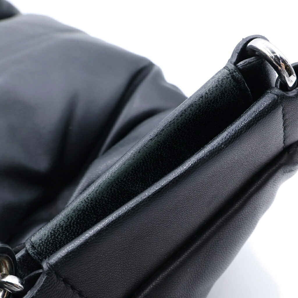 Maison Margiela(メゾンマルジェラ) GLAM SLAM グラムスラム ラムナッパレザー 2WAY ハンドバッグ ショルダーバッグ ブラック S56WC0126