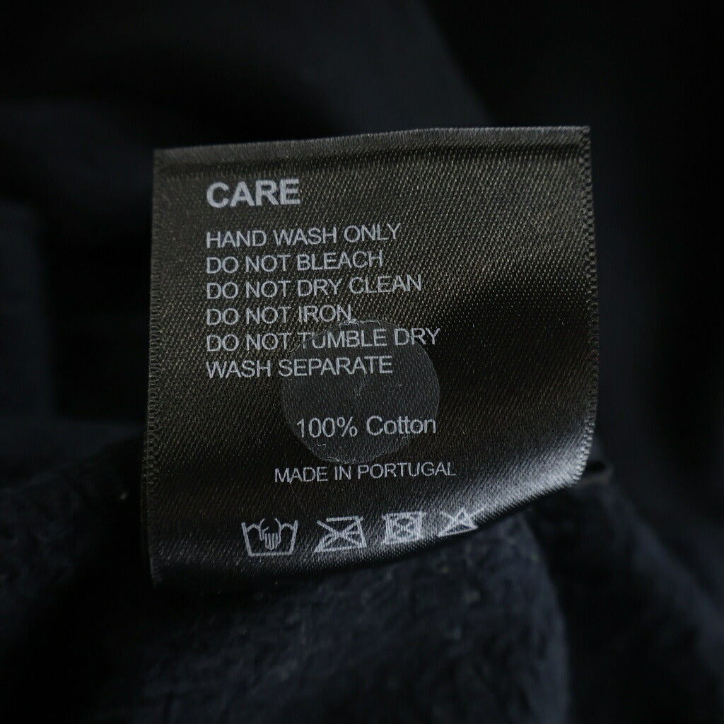 ASKYURSELF(アスクユアセルフ) BANNED ZIP HOODIE バンド ダメージ加工 アームプリント ジップアップスウェットパーカー フーディー ブラック