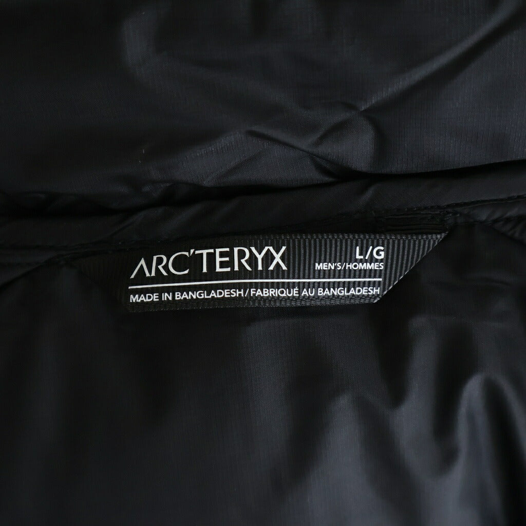 ARC'TERYX(アークテリクス) Thorium Jacket M ソリウム キルティング ダウンジャケット ブラック X000010545