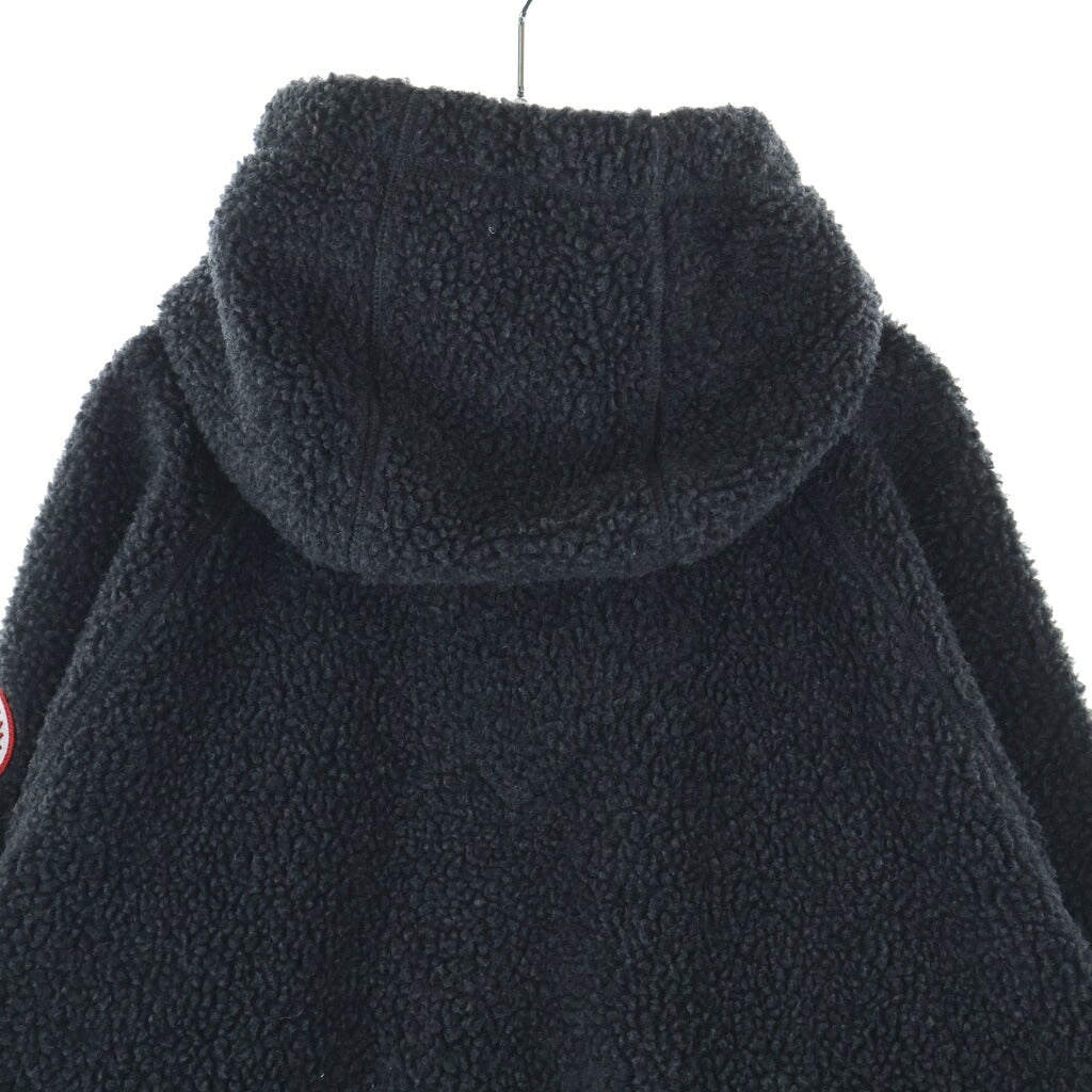 CANADA GOOSE(カナダグース) SIMCOE FLEECE HOODY シムコー ボア ジップアップパーカー フーディー グレー/ブラック 7016W