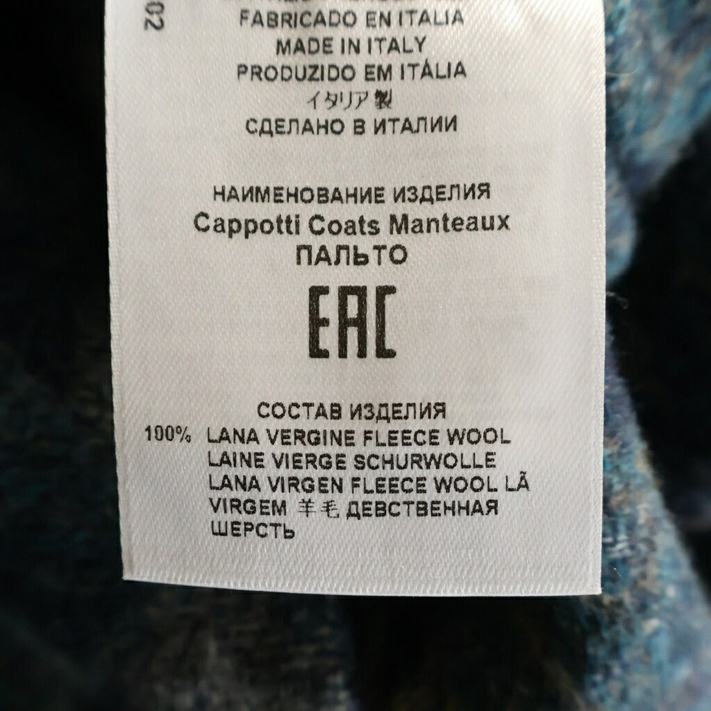 ETRO(エトロ) リバーシブル チェスターコート ネイビー/ブルー 222-1C342-0102