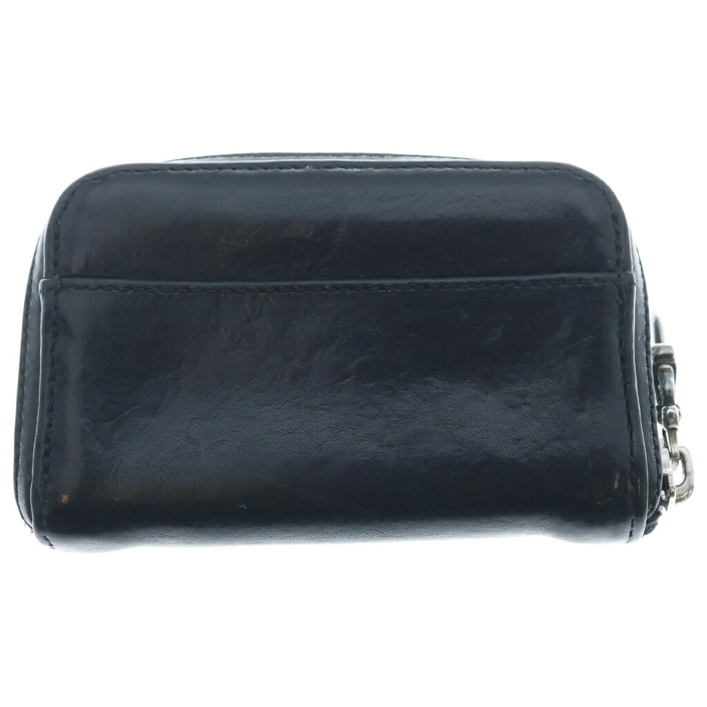 CHROME HEARTS(クロムハーツ) COIN CASE ダガーラウンドジップ レザー