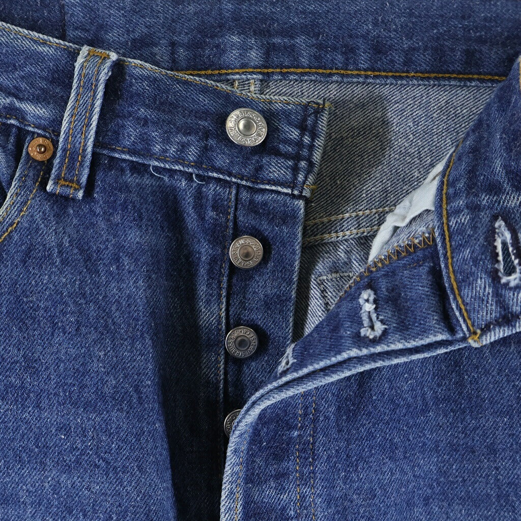 Levi's(リーバイス) 90S VINTAGE 501XX ヴィンテージ USA製 ボタン裏653 スモールE ストレートデニムパンツ インディゴ 501-0000