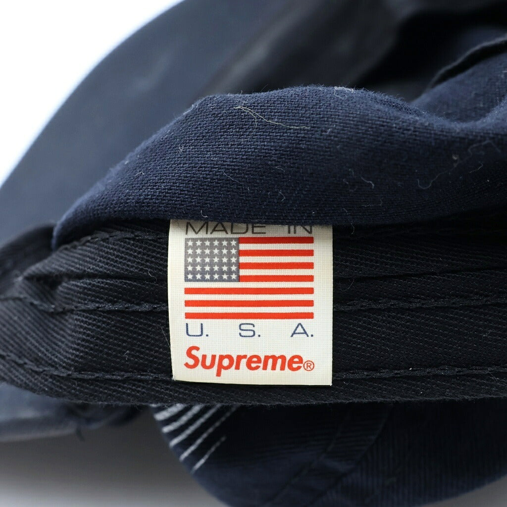 SUPREME(シュプリーム) 17SS M.C. Escher Camp Cap エッシャー アートプリント キャンプキャップ 帽子 ブラック